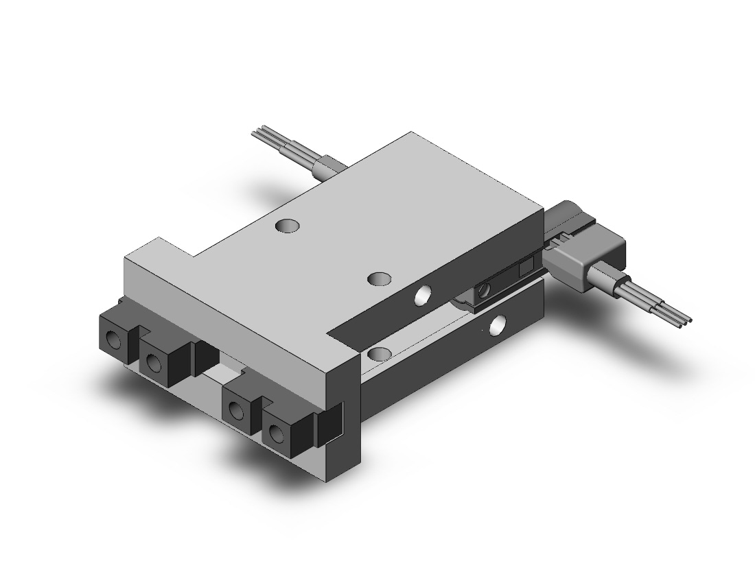 SMC MHZL2-10D3-M9PWVMAPC gripper, mhz, parallel style air gripper, GRIPPER