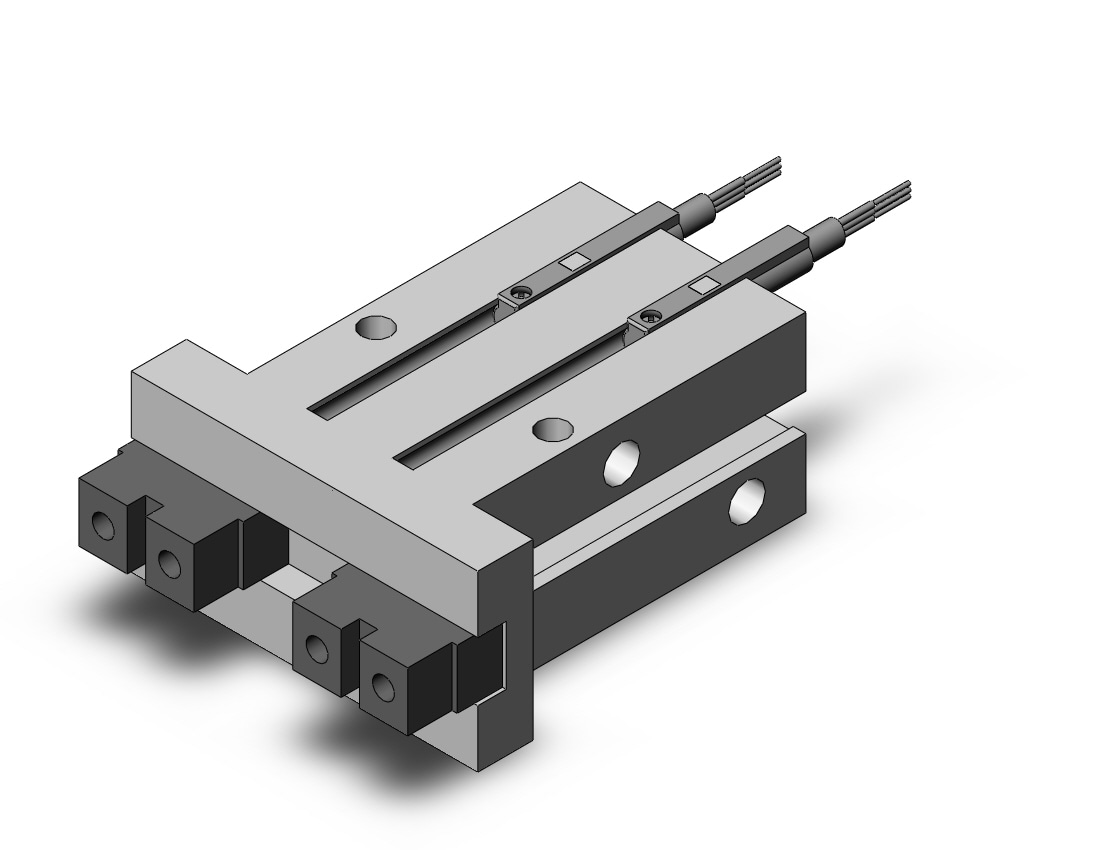 SMC MHZL2-16D3-M9NSAPC gripper, mhz, parallel style air gripper, GRIPPER