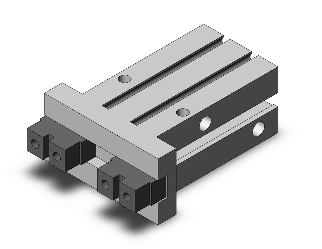 SMC MHZL2-16D3-X7 gripper, mhz, parallel style air gripper, GRIPPER