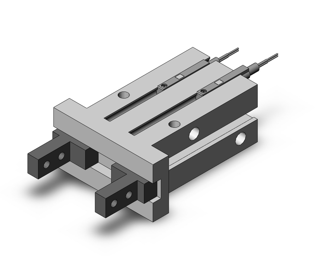 SMC MHZL2-16S-M9BSDPC gripper, mhz, parallel style air gripper, GRIPPER