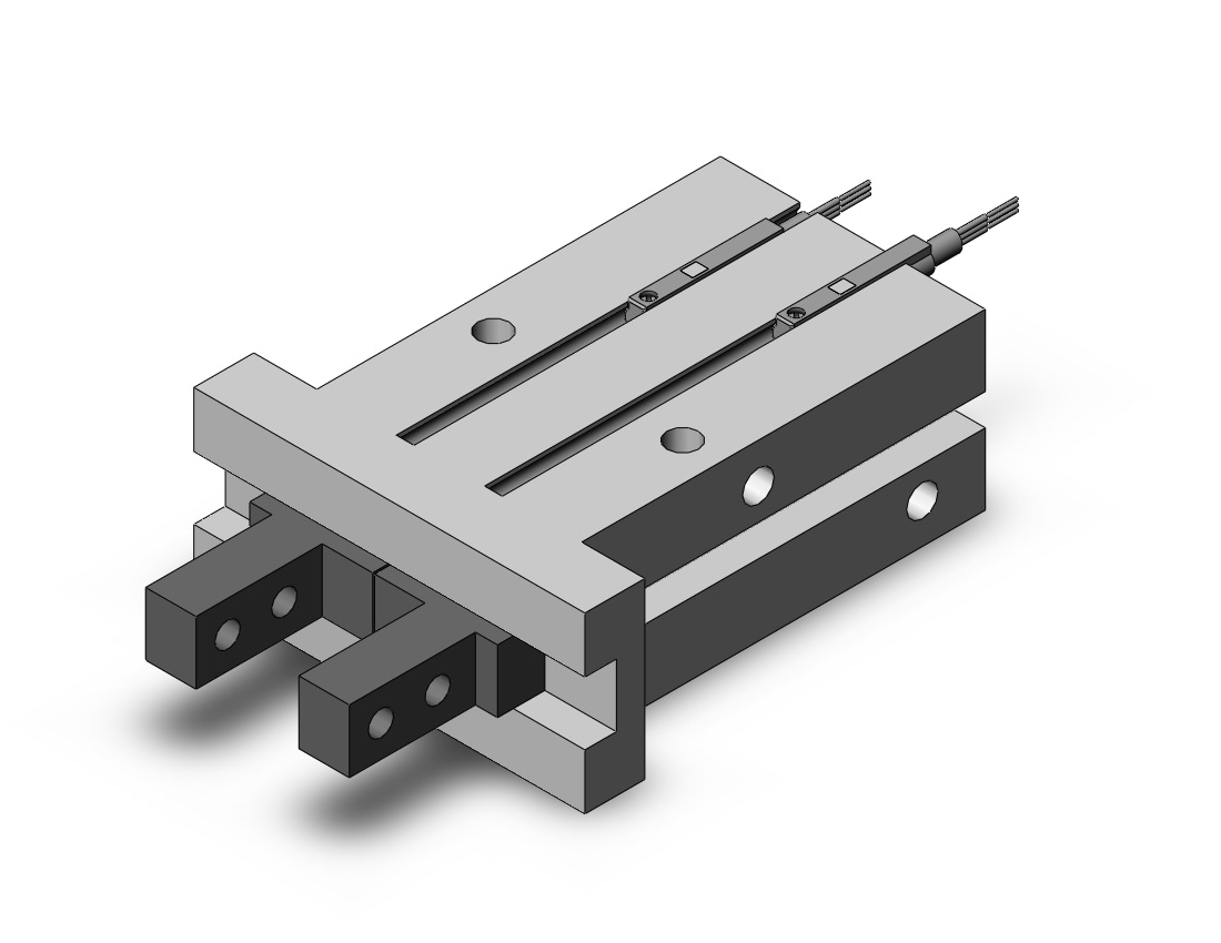 SMC MHZL2-20C-M9PWSDPC gripper, mhz, parallel style air gripper, GRIPPER