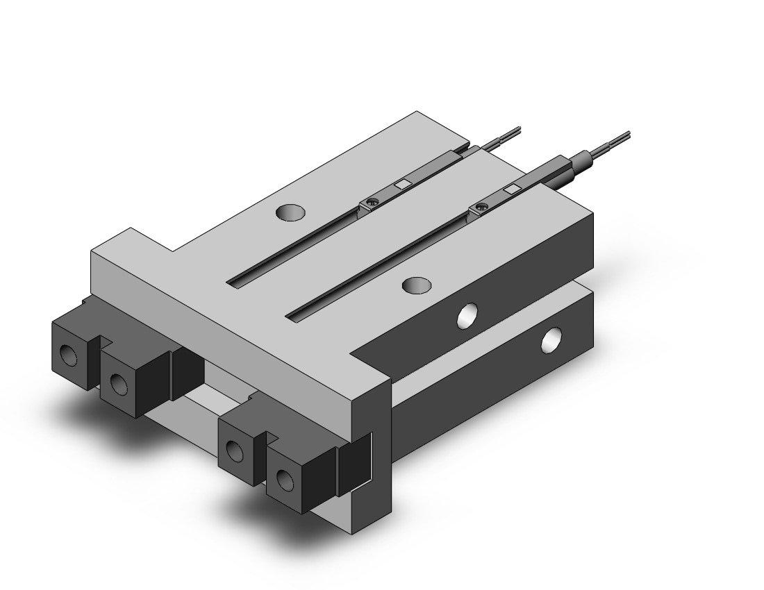 SMC MHZL2-20D3-M9B gripper, mhz, parallel style air gripper, GRIPPER