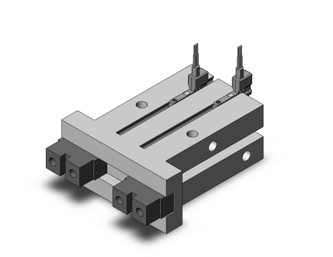 SMC MHZL2-20D3-M9PWVSDPC gripper, mhz, parallel style air gripper, GRIPPER