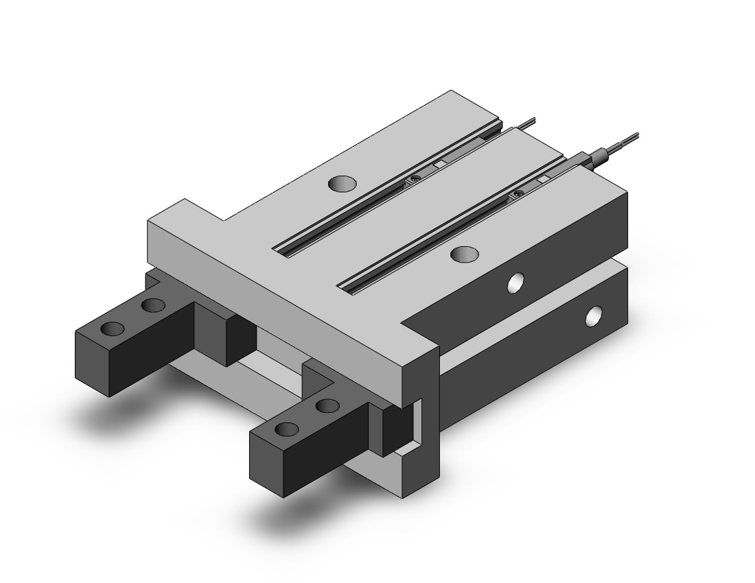 SMC MHZL2-25D1-M9BL gripper, mhz, parallel style air gripper, GRIPPER