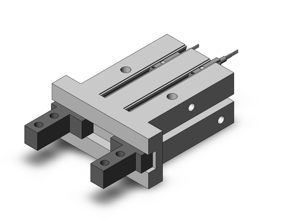 SMC MHZL2-25D1-M9PMDPC gripper, mhz, parallel style air gripper, GRIPPER