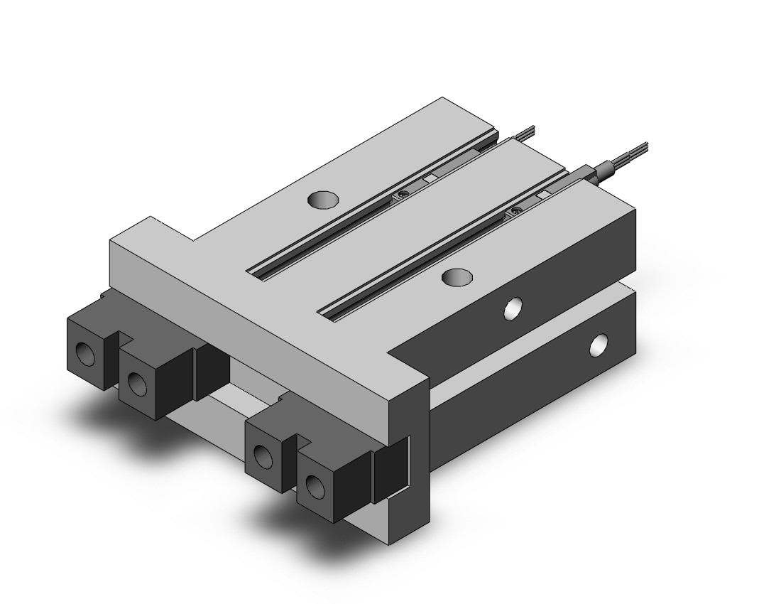 SMC MHZL2-25D3-M9PWSDPC gripper, mhz, parallel style air gripper, GRIPPER