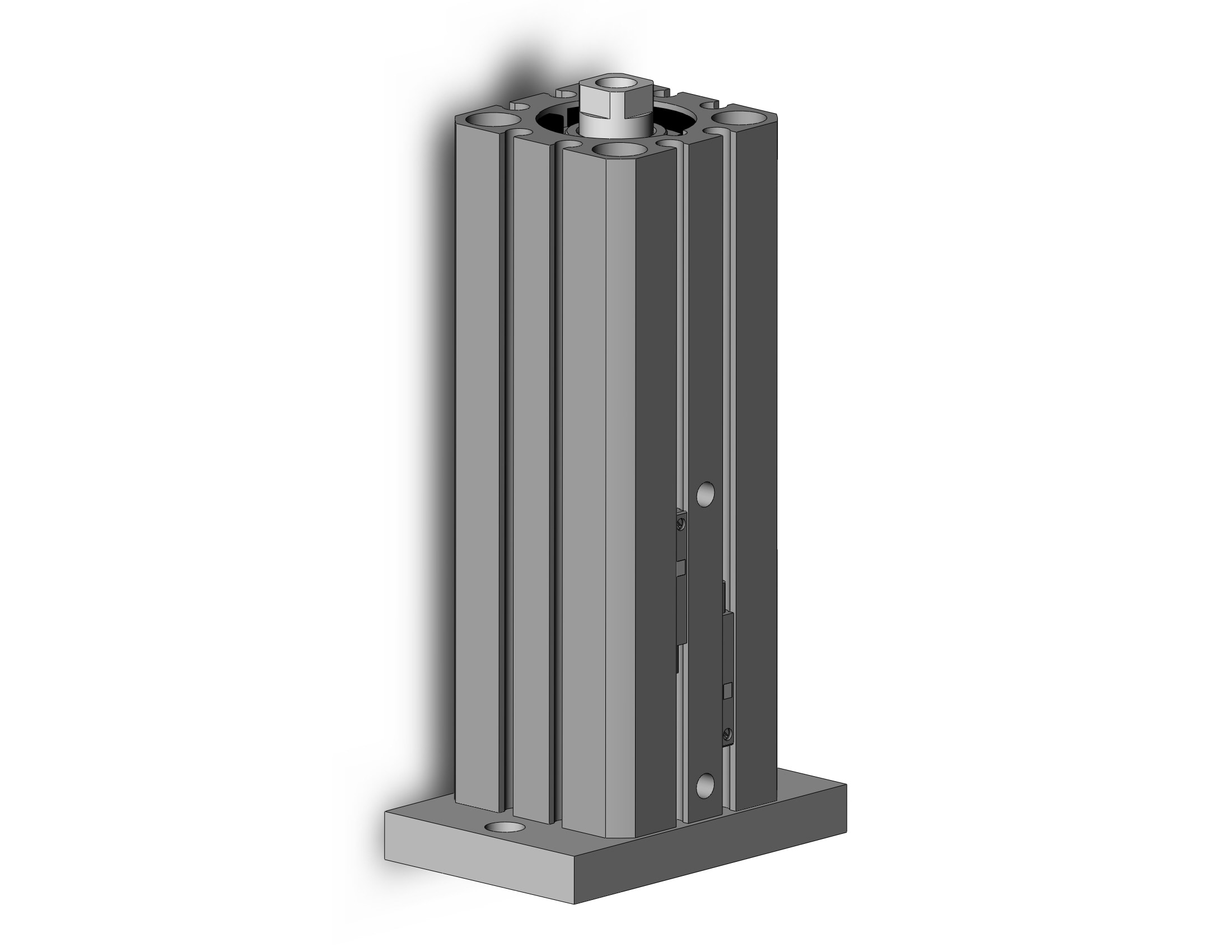 SMC MK2TG25-10R-M9BL cylinder, rotary clamp, CLAMP CYLINDER