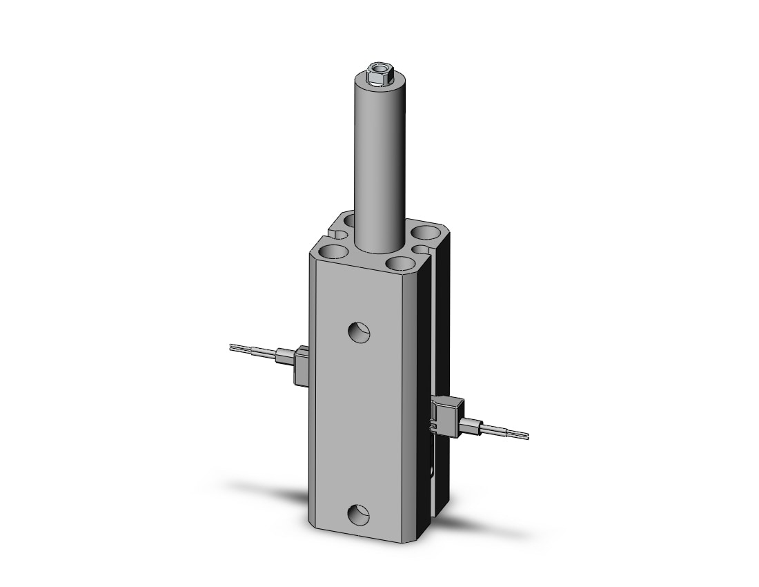 SMC MKB12-30RZ-M9BVZ cylinder, rotary clamp, CLAMP CYLINDER