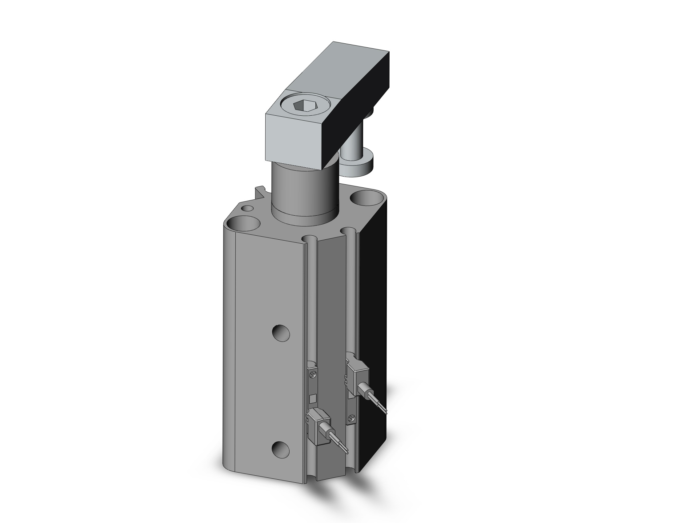 SMC MKB20-10RNZ-M9BWVL mk-z rotary clamp, MKA/MKB CLAMP CYLINDER