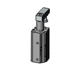 SMC MKB20-20LNZ-M9NWMDPC mk-z rotary clamp, MKA/MKB CLAMP CYLINDER