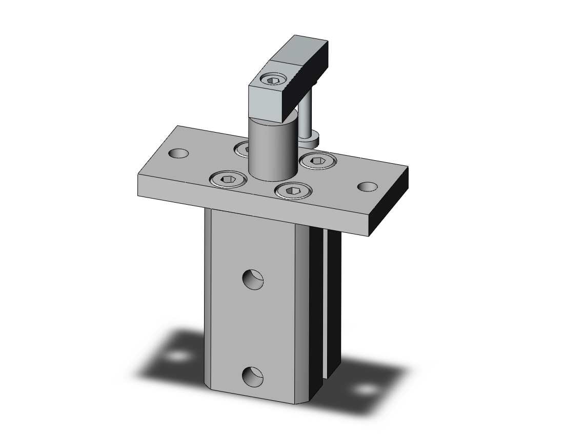 SMC MKF12-10RNZ cyl, rotary, clamp, MKA/MKB CLAMP CYLINDER