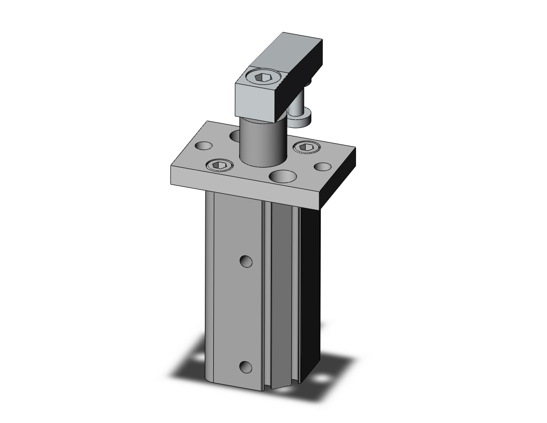 SMC MKF20-20RNZ cyl, rotary, clamp, MKA/MKB CLAMP CYLINDER