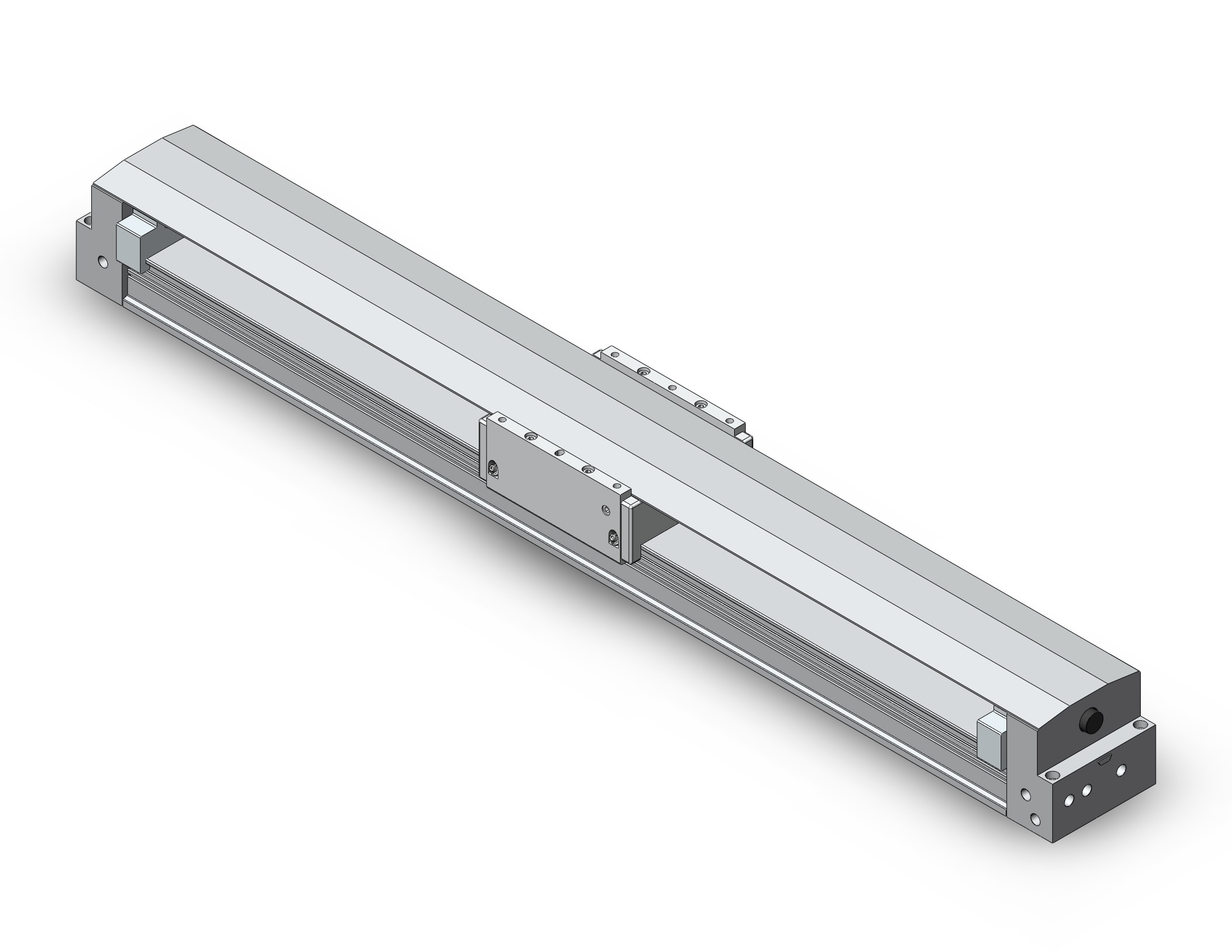 SMC ML1C32G-700H cyl, rodless, ML1 LOCKING BAND CYLINDER