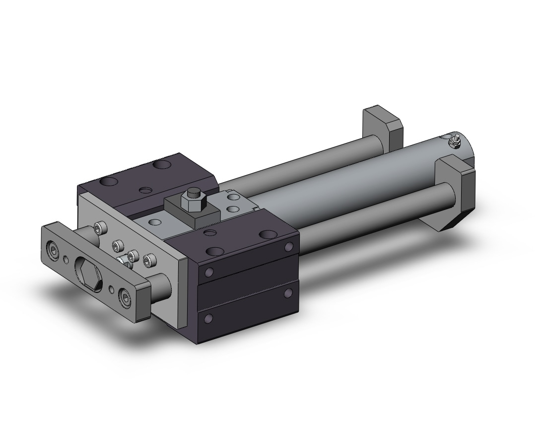 SMC MLGCLB32-150-R-D cylinder, MLGC FINE LOCK CYL W/GUIDE