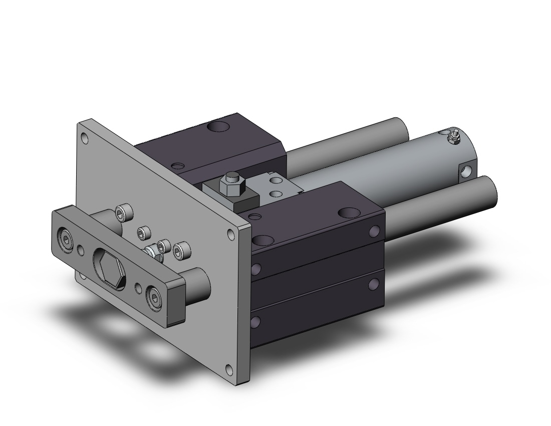 SMC MLGCLF40-100-D mlgc, guide cylinder/fine lock, GUIDED CYLINDER W/LOCK