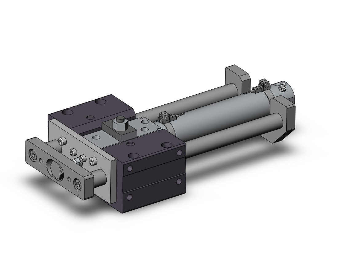 SMC MLGCMB32-150-R-D-M9BZ mlgc, guide cylinder/fine lock, GUIDED CYLINDER W/LOCK