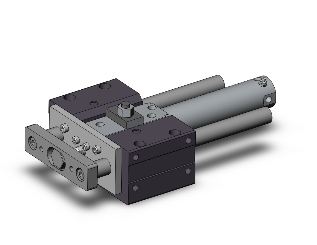 SMC MLGCMB32TN-100-E mlgc, guide cylinder/fine lock, GUIDED CYLINDER W/LOCK