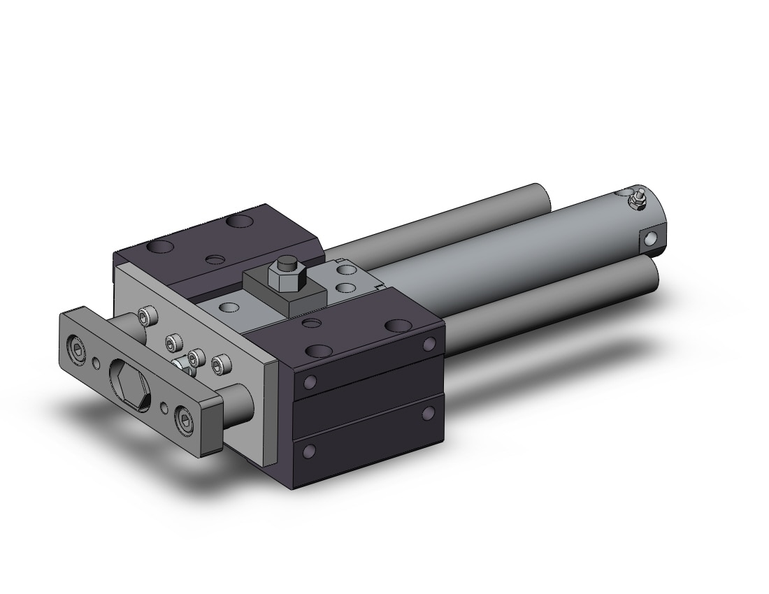 SMC MLGCMB32TN-125-E mlgc, guide cylinder/fine lock, GUIDED CYLINDER W/LOCK