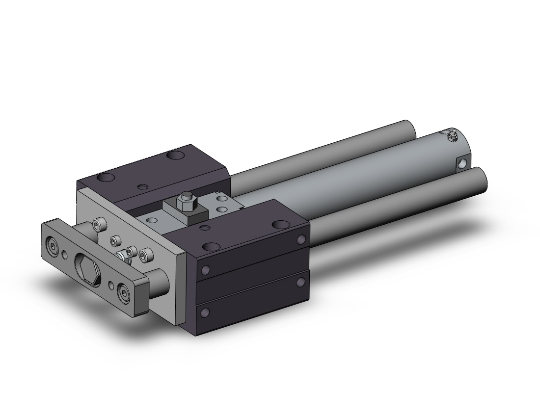 SMC MLGCMB40TN-200-D mlgc, guide cylinder/fine lock, GUIDED CYLINDER W/LOCK