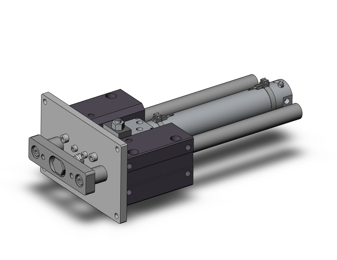 SMC MLGCMF40TN-200-E-M9PSAPC cyl, guide, fine lock, MLGC FINE LOCK CYL W/GUIDE