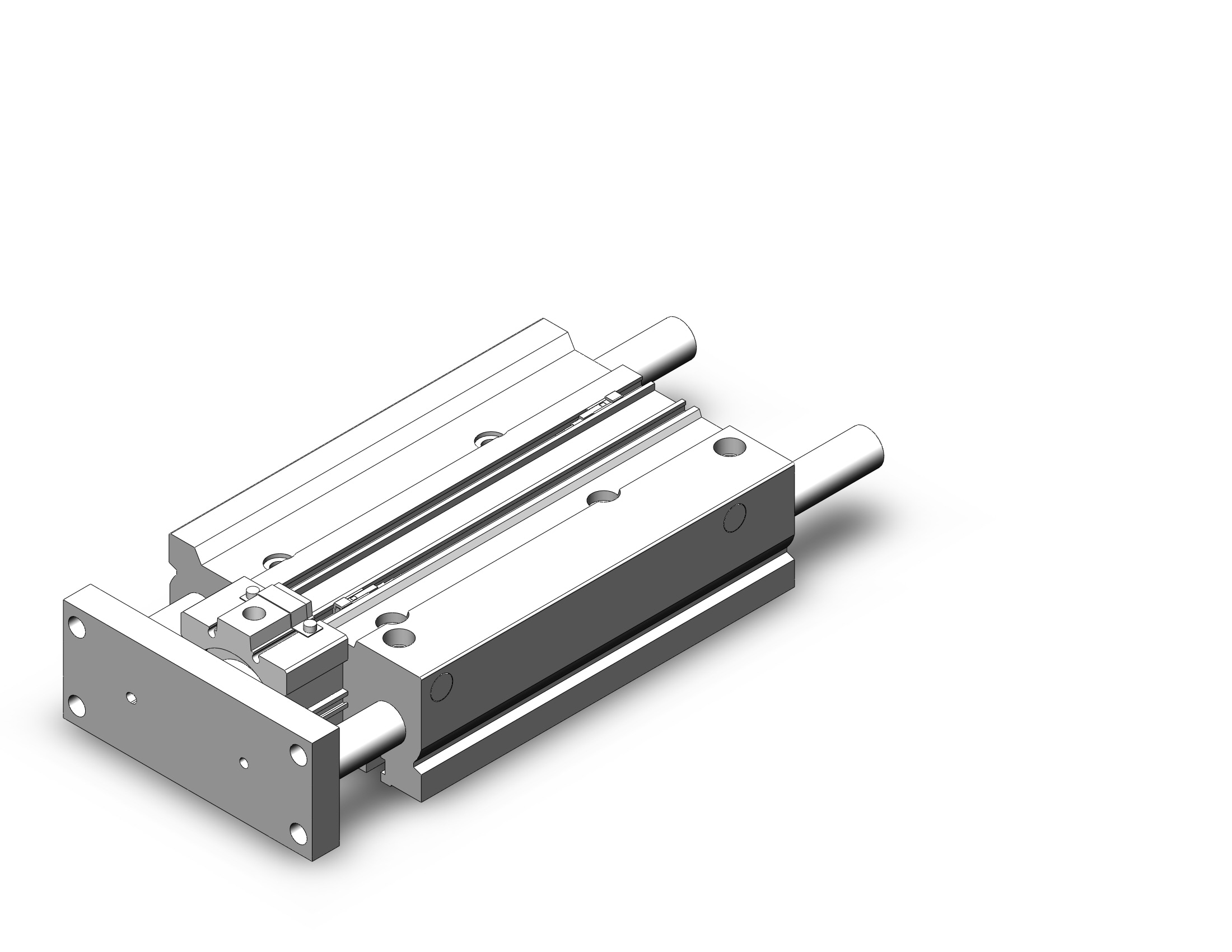 SMC MLGPL50TN-175Z-F-M9NW mlgp cylinder, GUIDE CYLINDER WITH FINE LOCK