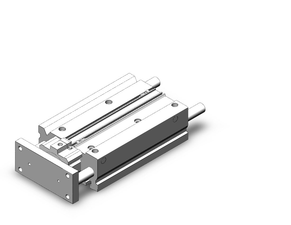 SMC MLGPL63-200Z-F-A93L cylinder, mlgp, compact guide with lock, GUIDE CYLINDER WITH FINE LOCK