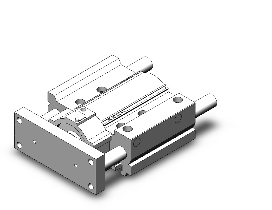 SMC MLGPM80TN-100Z-B-M9PWSAPC cylinder, mlgp, compact guide with lock, GUIDE CYLINDER WITH FINE LOCK