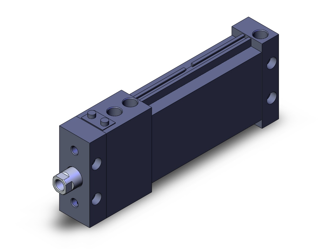 SMC MLUB32TN-75D-B cyl, plate, with lock, MLU PLATE CYLINDER