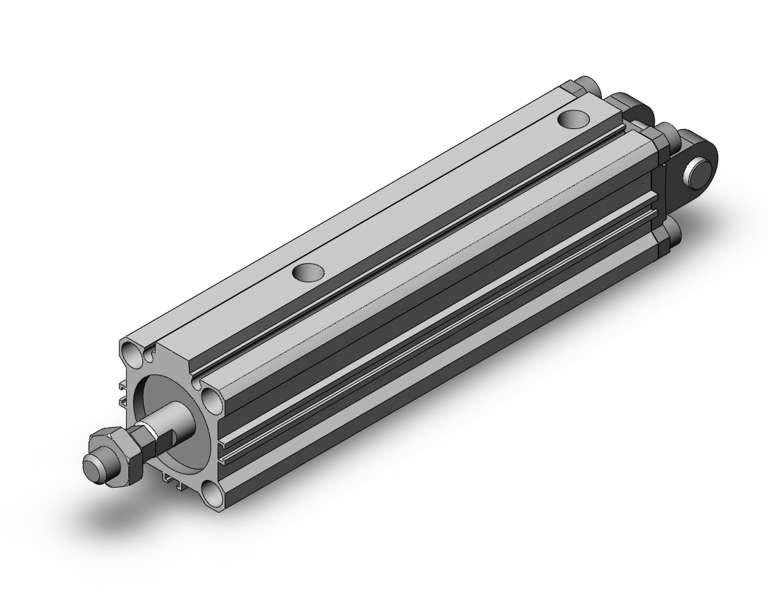 SMC MQQLD25TF-100DM cyl, metal seal, low friction, LOW FRICTION CYLINDER