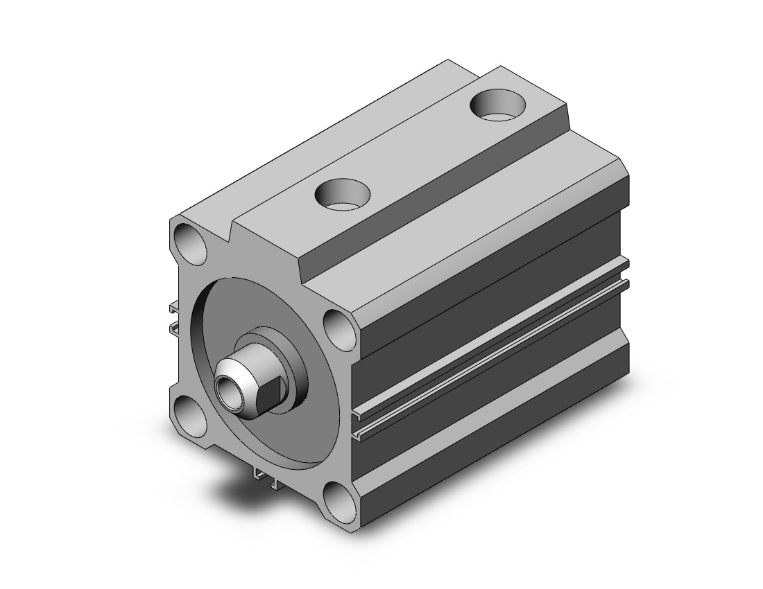 SMC MQQTB40TF-40D cyl, metal seal, low friction, LOW FRICTION CYLINDER