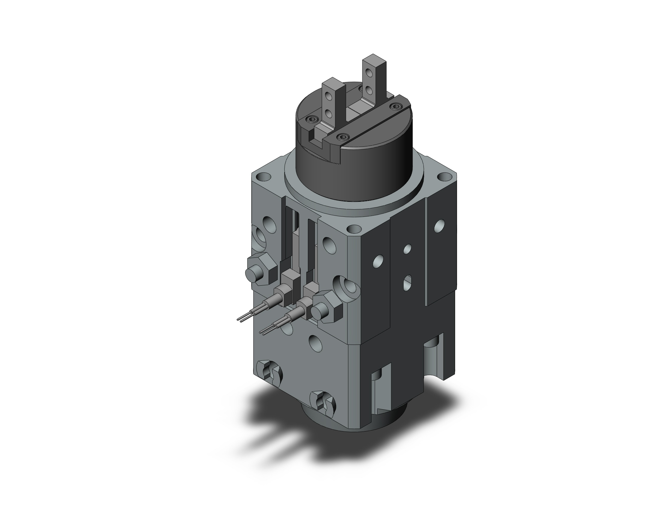 SMC MRHQ10C-180S-M9BVL gripper, rotary, ROTARY GRIPPER