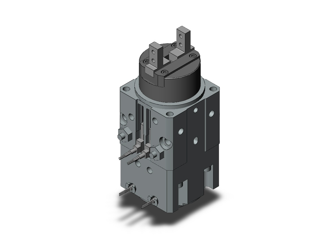 SMC MRHQ16D-90S-M9NVSAPC-M9PSAPC gripper, rotary, MRHQ ROTARY GRIPPER