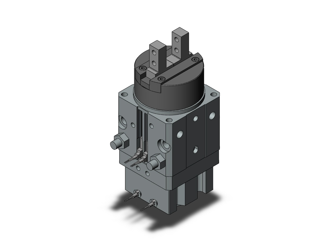 SMC MRHQ25C-90S-M9BVZ-M9B gripper, rotary, ROTARY GRIPPER