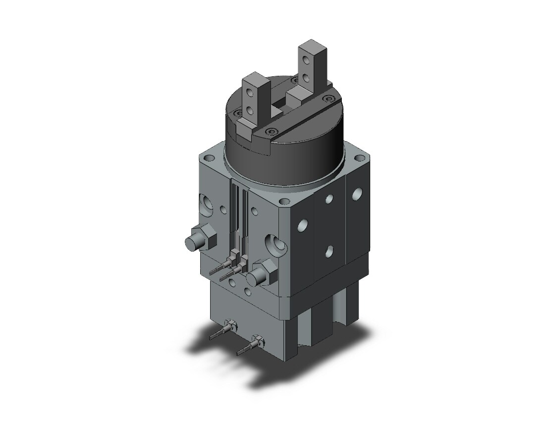 SMC MRHQ25D-90S-M9PVSDPC-M9PSDPC gripper, rotary, MRHQ ROTARY GRIPPER