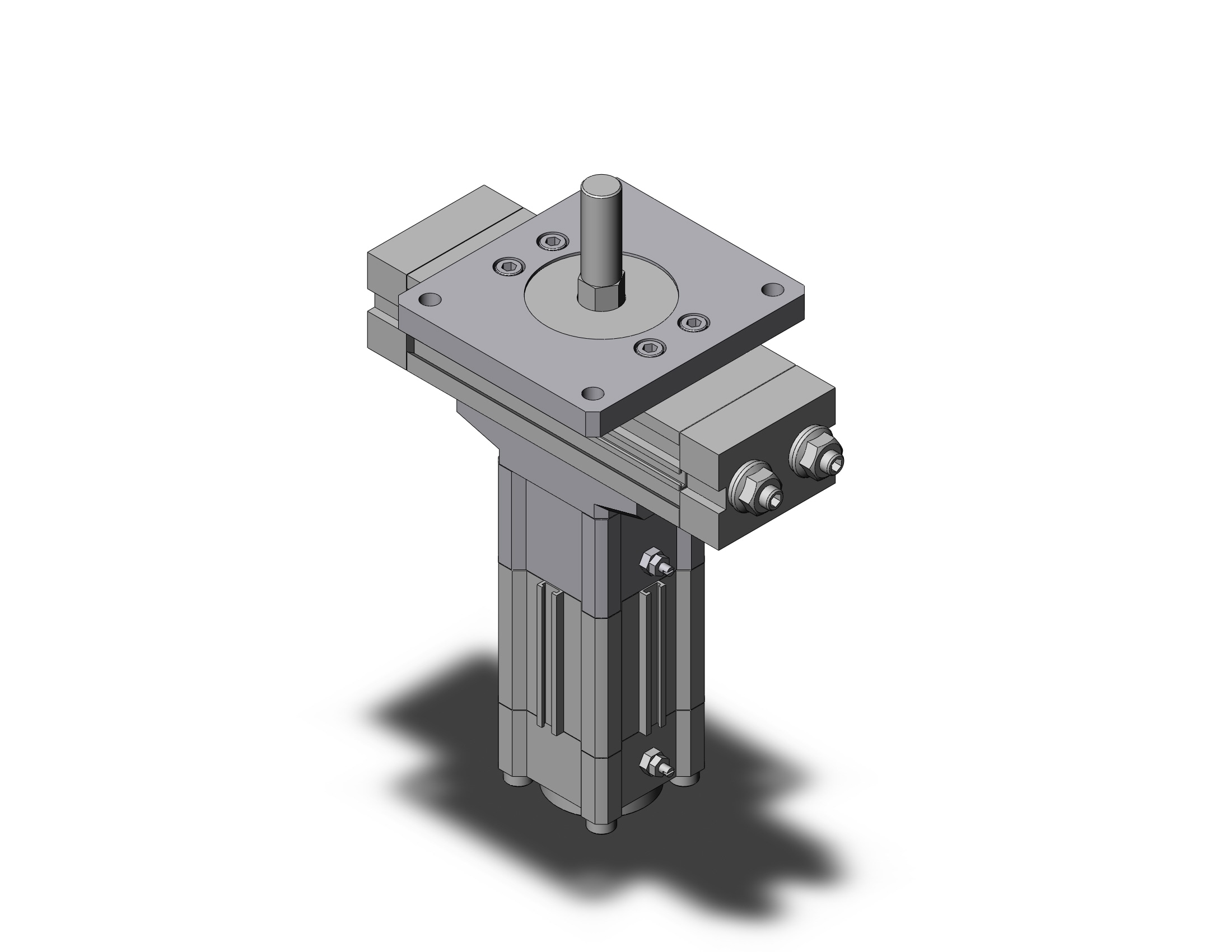 SMC MRQFS32-15NB-XN cylinder, rotary, ROTARY ACTUATOR