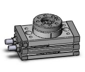 SMC MSQA10A-M9NL cyl, rotary table, MSQ ROTARY ACTUATOR W/TABLE