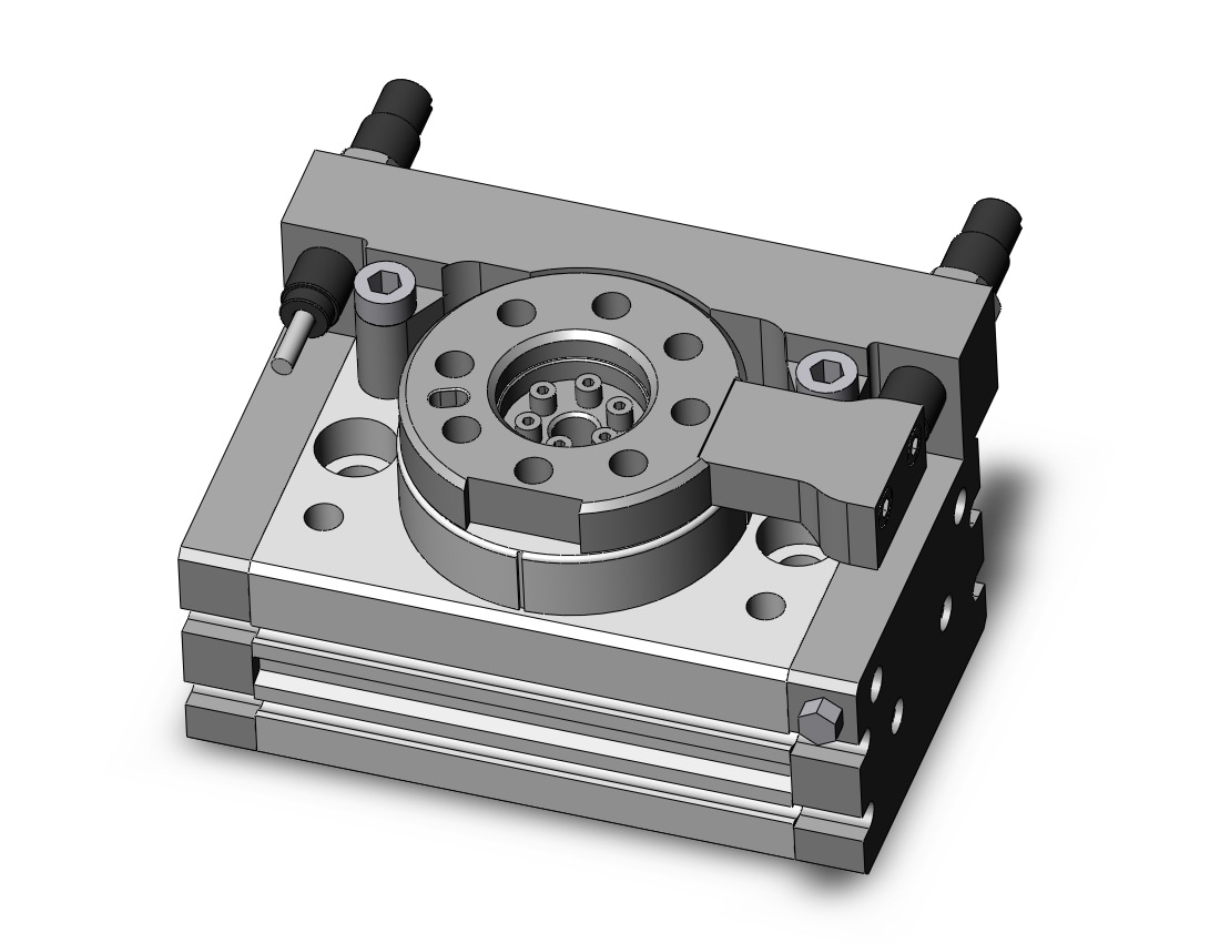 SMC MSQA10H2-M9PZ cylinder, MSQ ROTARY ACTUATOR W/TABLE