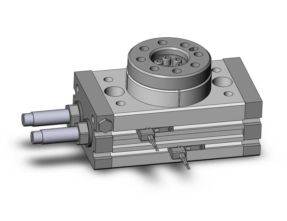 SMC MSQA10R-M9BVL cyl, rotary table, MSQ ROTARY ACTUATOR W/TABLE