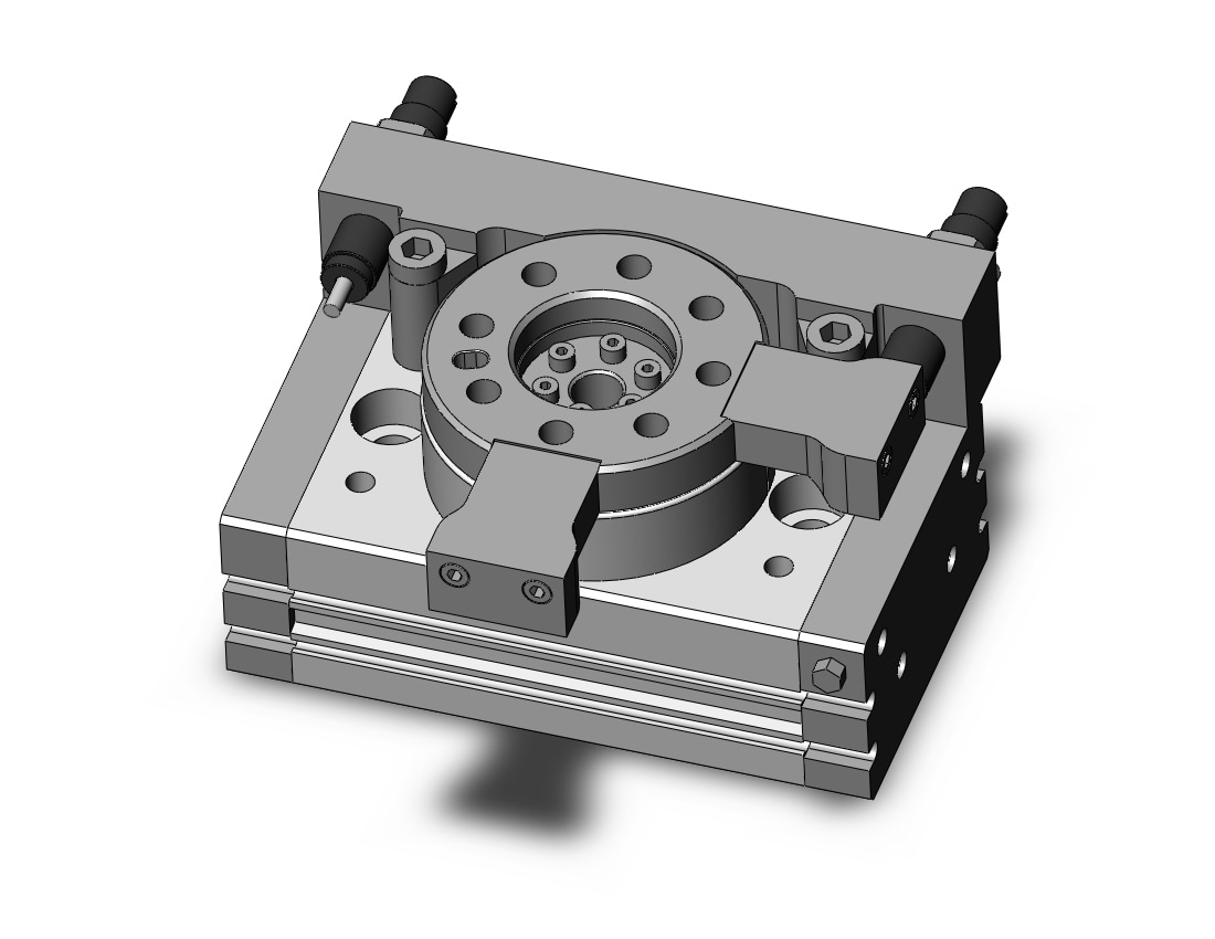 SMC MSQA20H3-M9BAVL cyl, rotary table, ext.shocks, MSQ ROTARY ACTUATOR W/TABLE