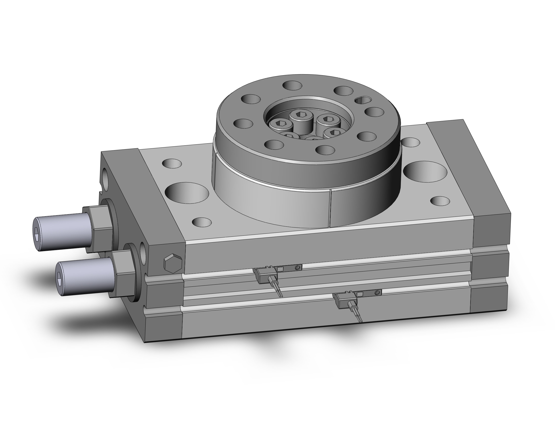 SMC MSQA50A-M9BVL cyl, rotary table, MSQ ROTARY ACTUATOR W/TABLE