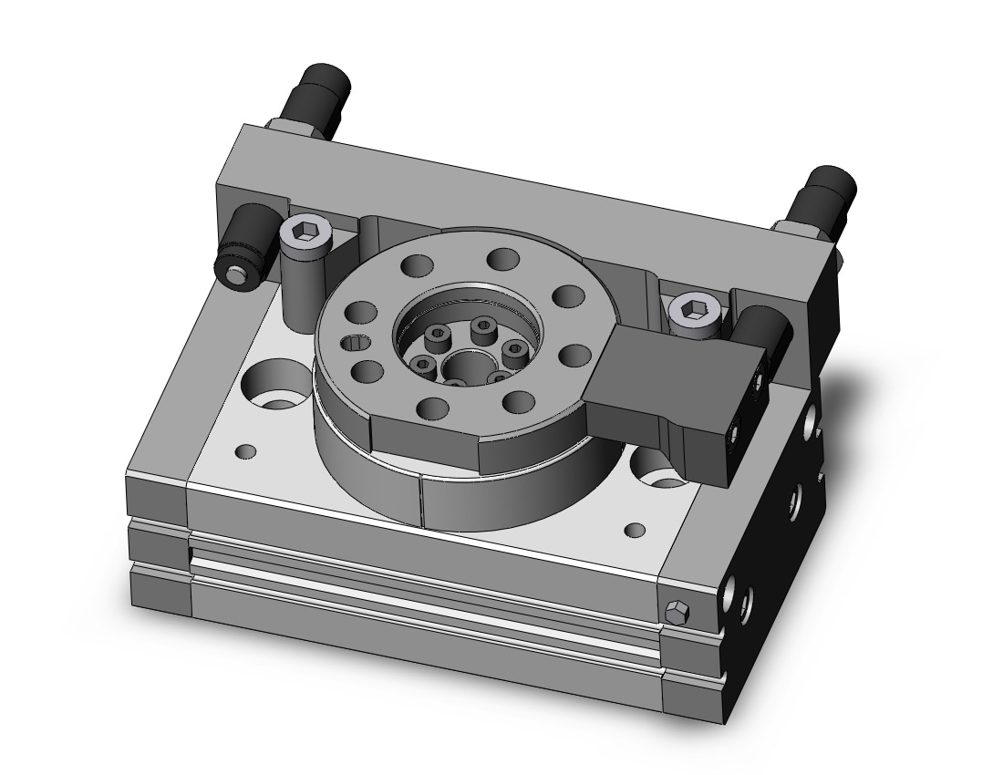 SMC MSQA50H2-A93L 50mm msq dbl-act auto-sw, MSQ ROTARY ACTUATOR W/TABLE