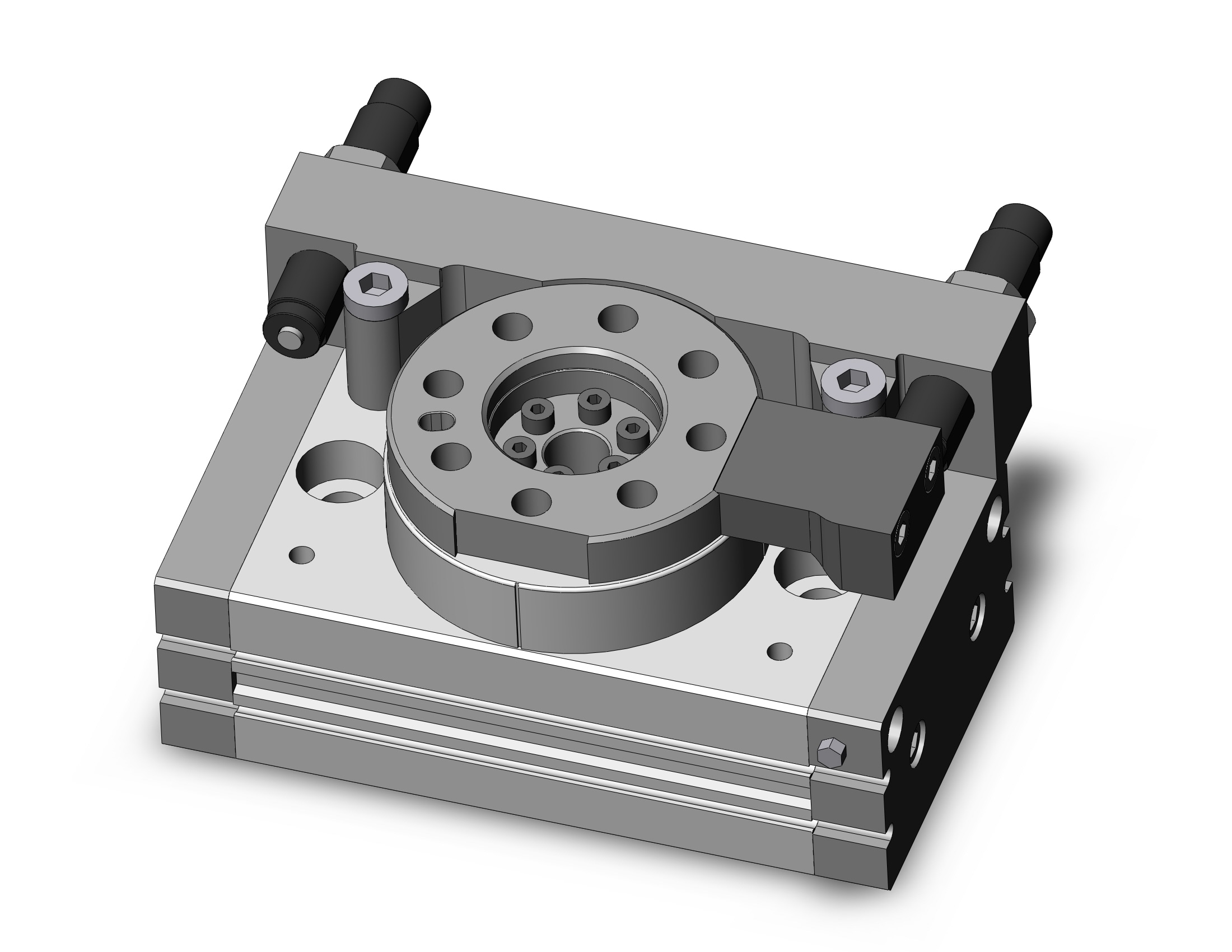 SMC MSQA50H2-M9PL-XN cyl, rotary table, ext.shocks, MSQ ROTARY ACTUATOR W/TABLE