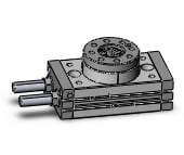 SMC MSQA50R-M9PWSAPC-XN cylinder, MSQ ROTARY ACTUATOR W/TABLE