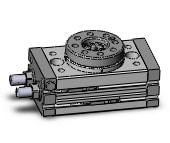 SMC MSQB10A-M9BAZ cylinder, MSQ ROTARY ACTUATOR W/TABLE