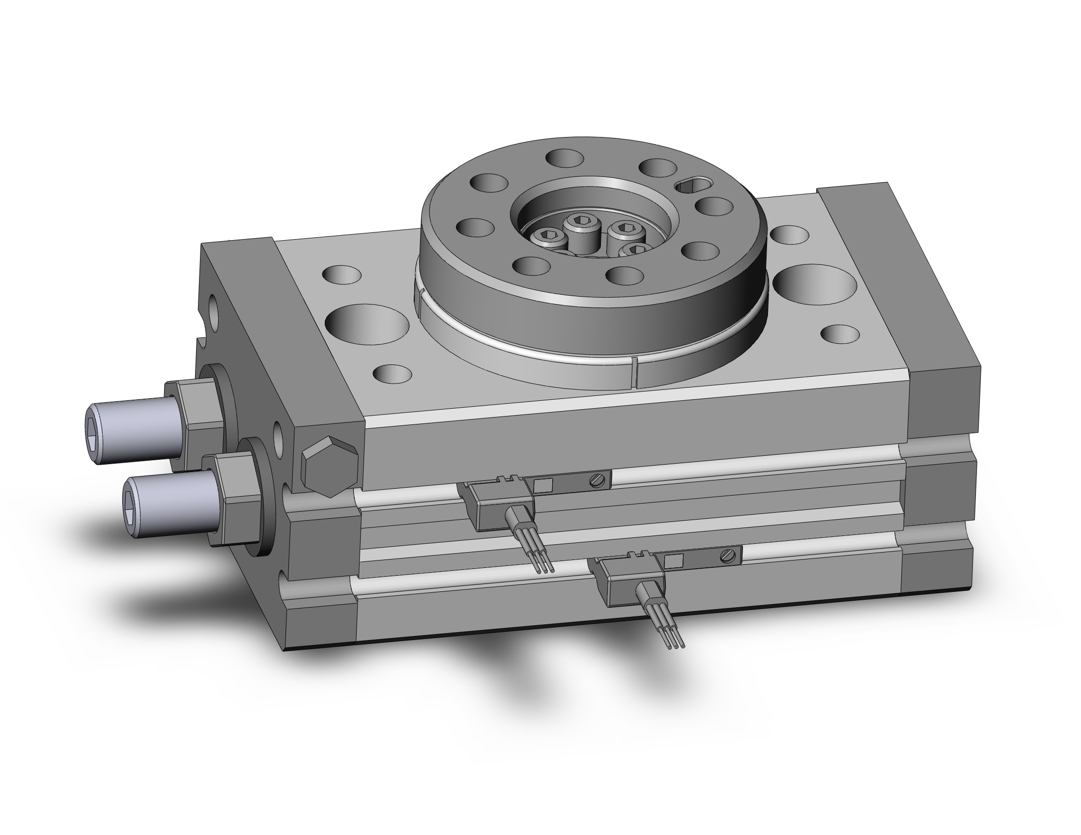 SMC MSQB10A-M9PVSAPC cylinder, MSQ ROTARY ACTUATOR W/TABLE