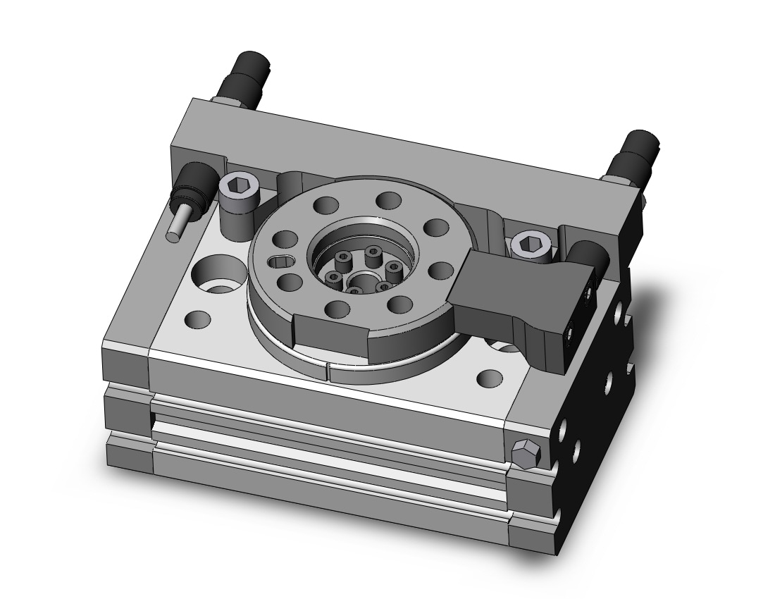 SMC MSQB10L2-M9BSAPC cylinder, MSQ ROTARY ACTUATOR W/TABLE