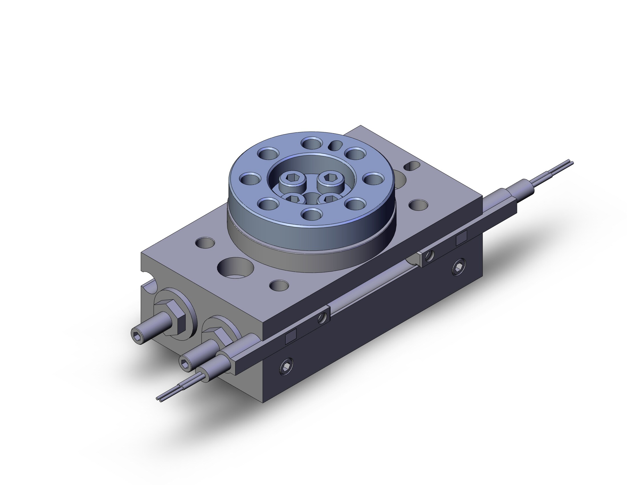 SMC MSQB1A-M9BM msq other size dbl act auto-sw, MSQ ROTARY ACTUATOR W/TABLE