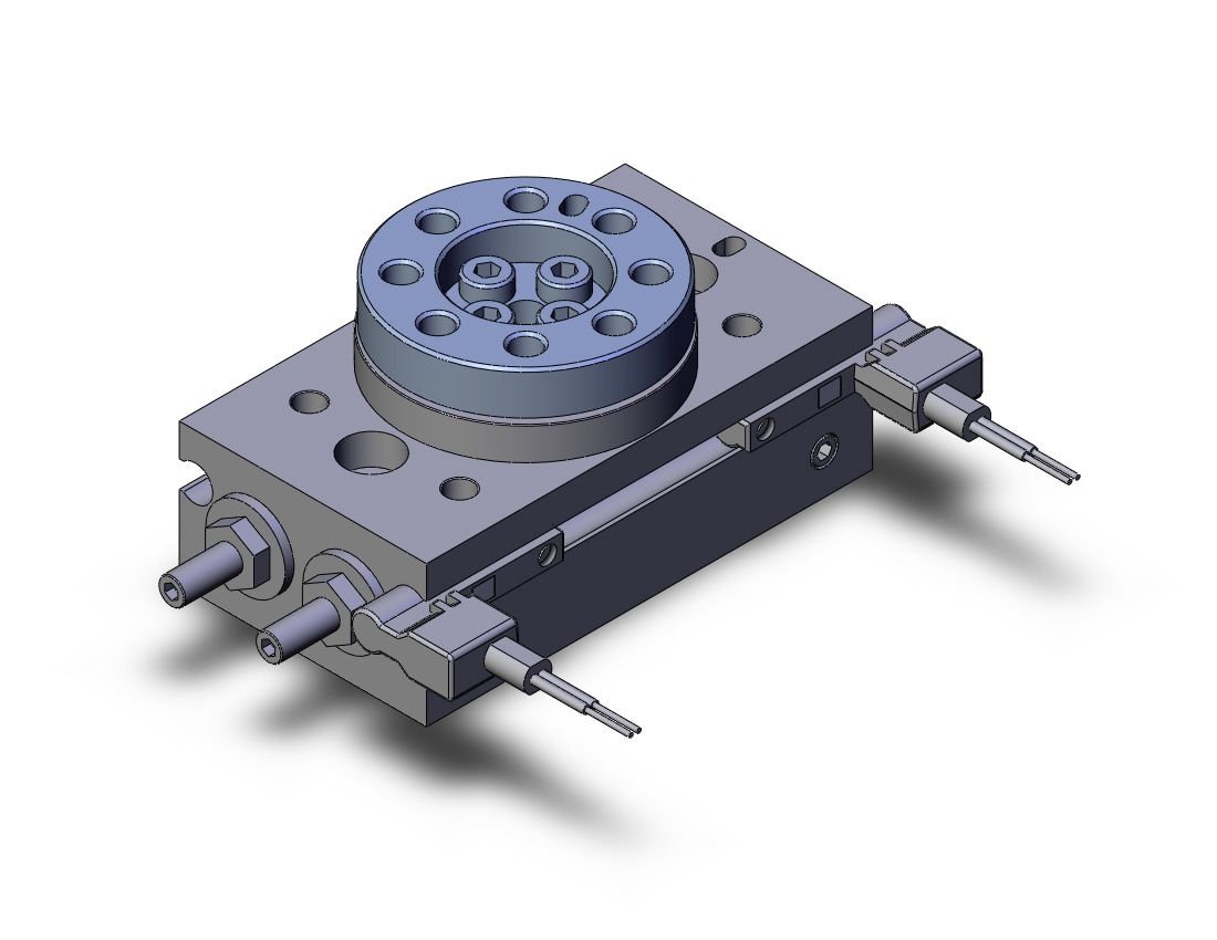 SMC MSQB1A-M9BVL cyl, rotary table, MSQ ROTARY ACTUATOR W/TABLE