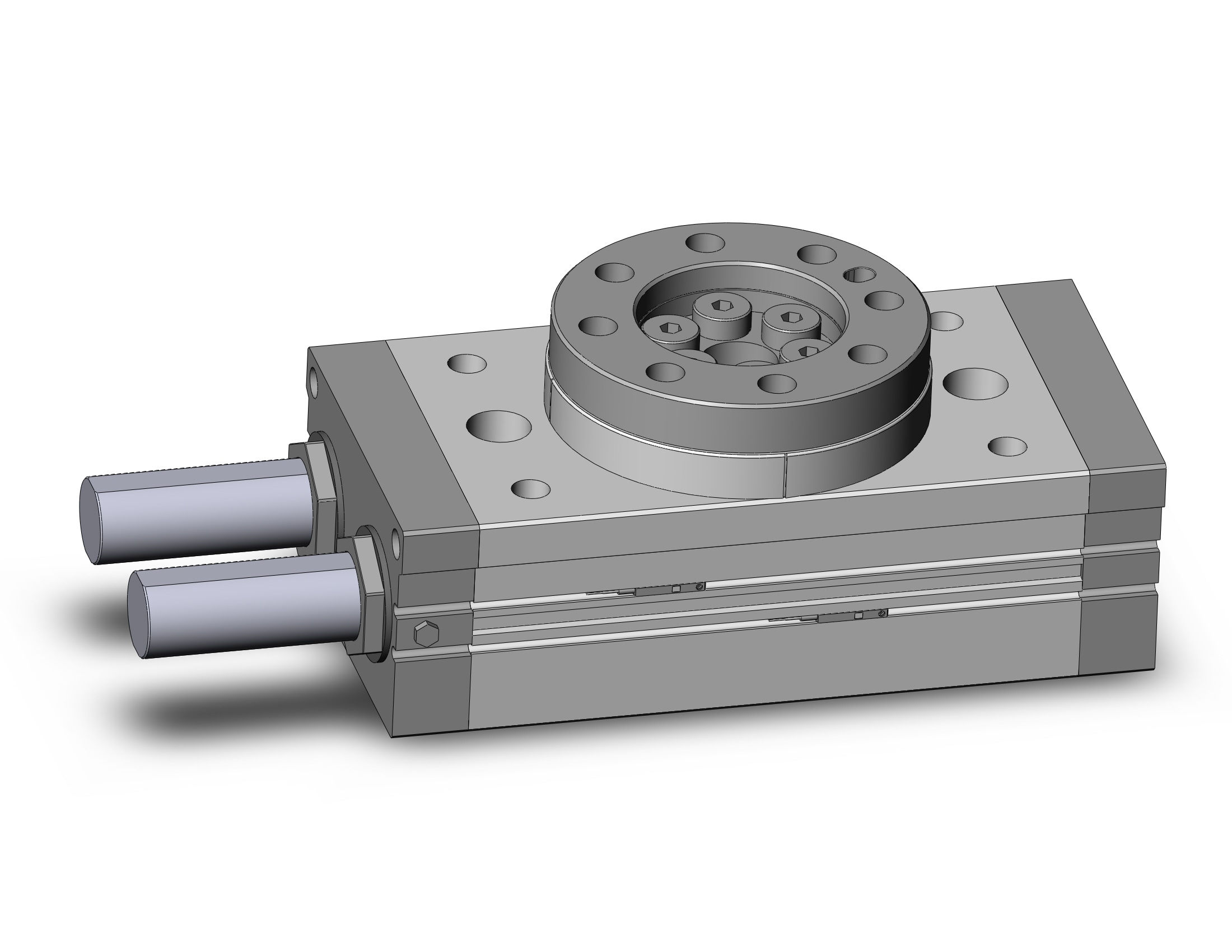 SMC MSQB200R-M9PWSDPC 200mm msq dbl-act auto-sw, MSQ ROTARY ACTUATOR W/TABLE