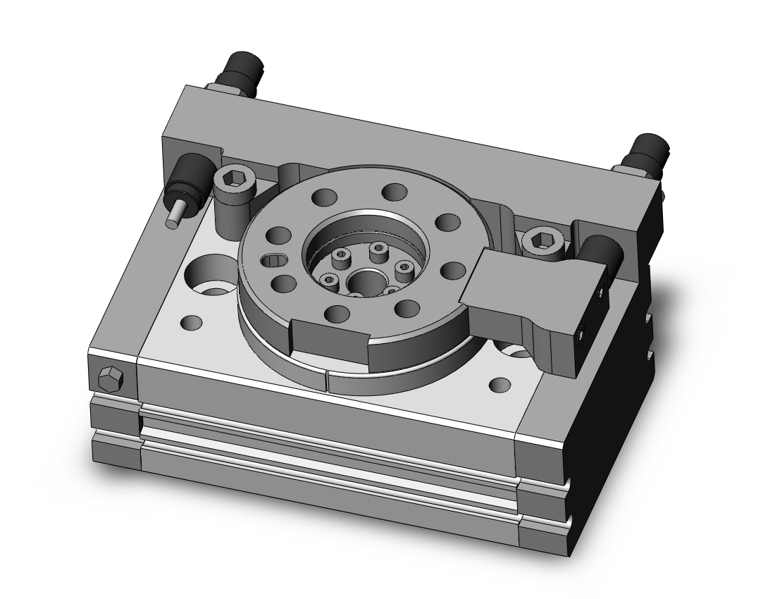 SMC MSQB20H4-A934 cylinder, MSQ ROTARY ACTUATOR W/TABLE